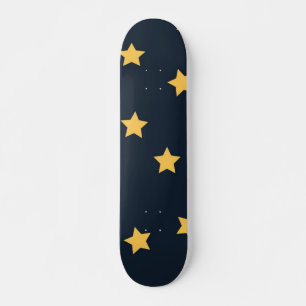 Stars pattern skateboard