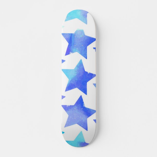 Stars pattern skateboard (Front)