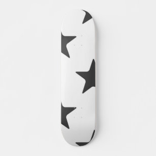 Stars pattern skateboard