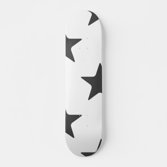 Stars pattern skateboard (Front)