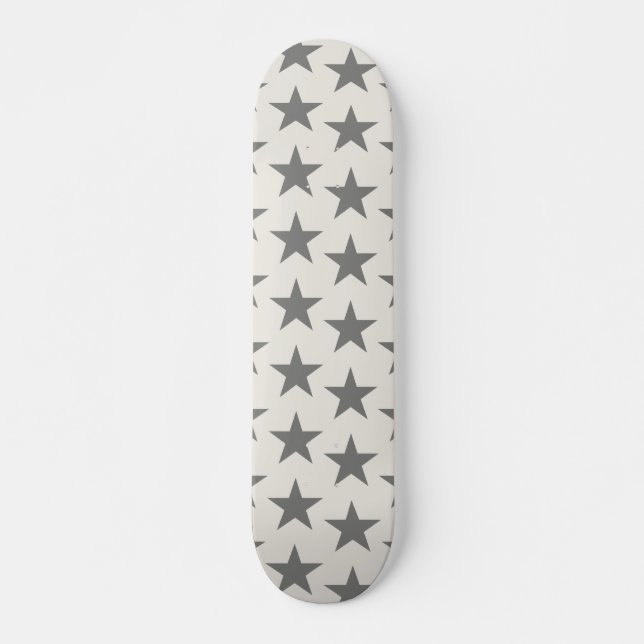 Stars Pattern Skateboard (Front)