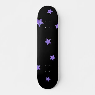 Stars pattern skateboard