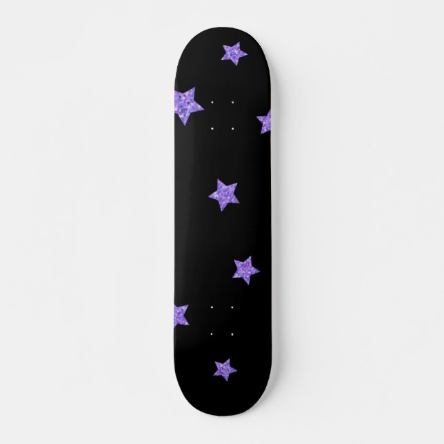 Stars pattern skateboard (Front)