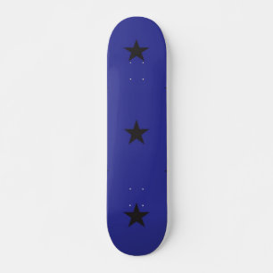 Stars pattern skateboard