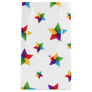 Stars pattern small gift bag
