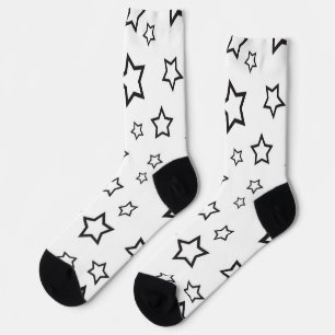 Stars pattern socks