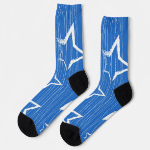 Stars pattern socks