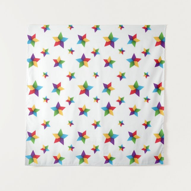 Stars pattern tapestry (Front)