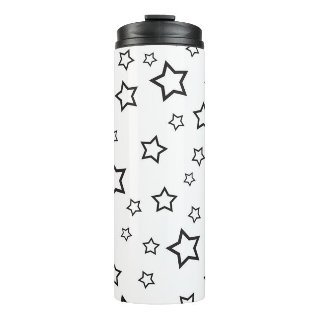 Stars pattern thermal tumbler (Front)