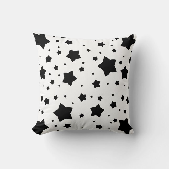 Stars Pattern  Throw Pillow (Front)