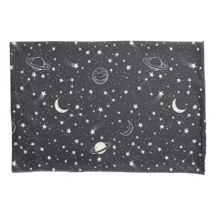 Stars & Planets Pattern Pillowcase