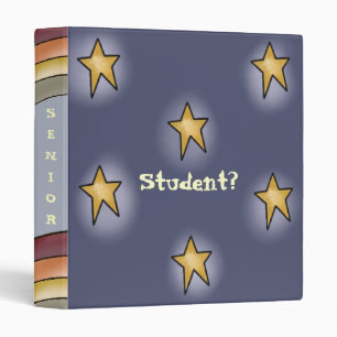 Stars, Rainbow Shades Student Teacher Notebook Ave Binder