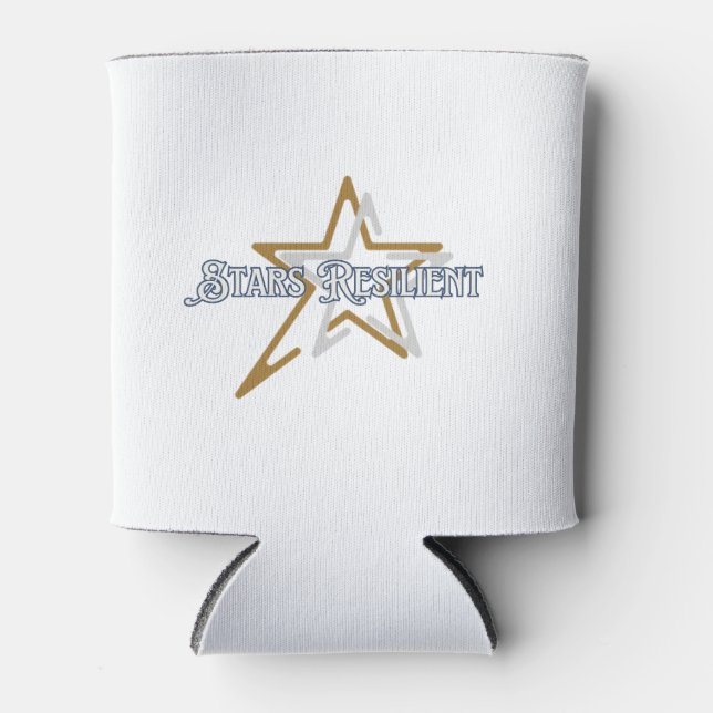 Stars Resilient - Can Cooler (Front)