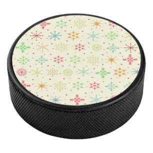 Stars Retro Hockey Puck