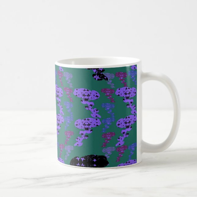 Stars Roses Coffee Mug (Right)
