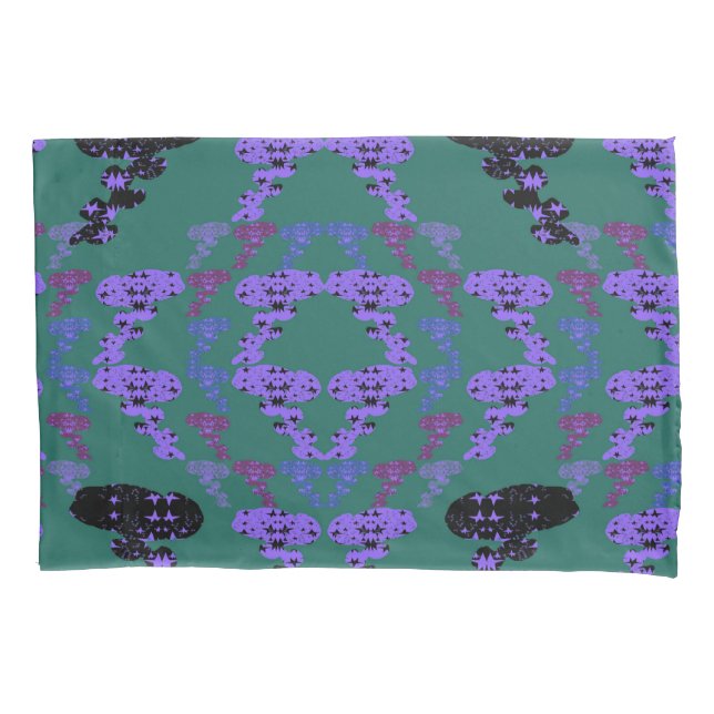 Stars Roses Pillowcase (Front)
