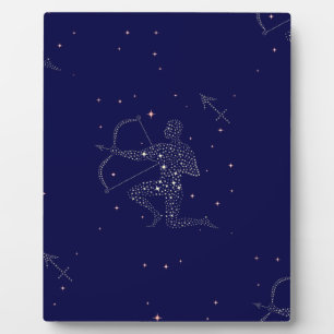 stars sagittarius plaque