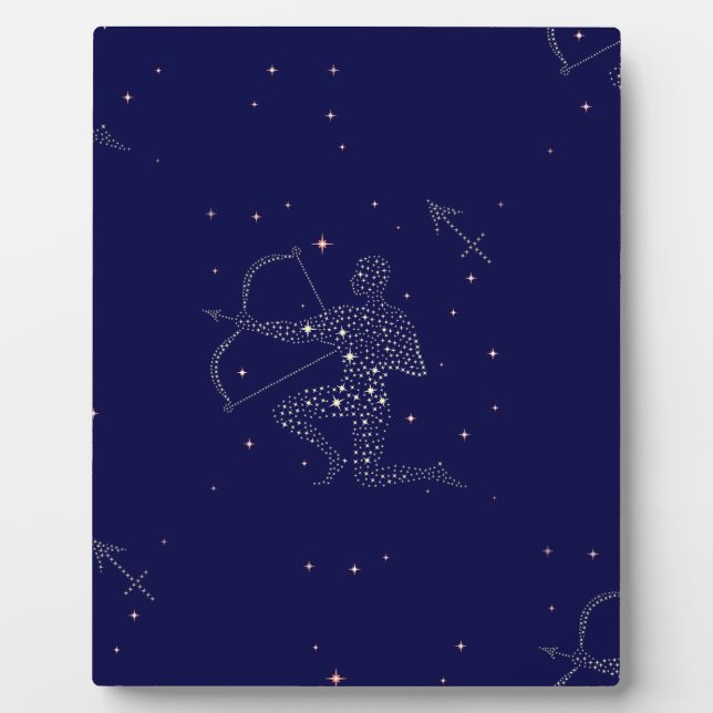 stars sagittarius plaque (Front)