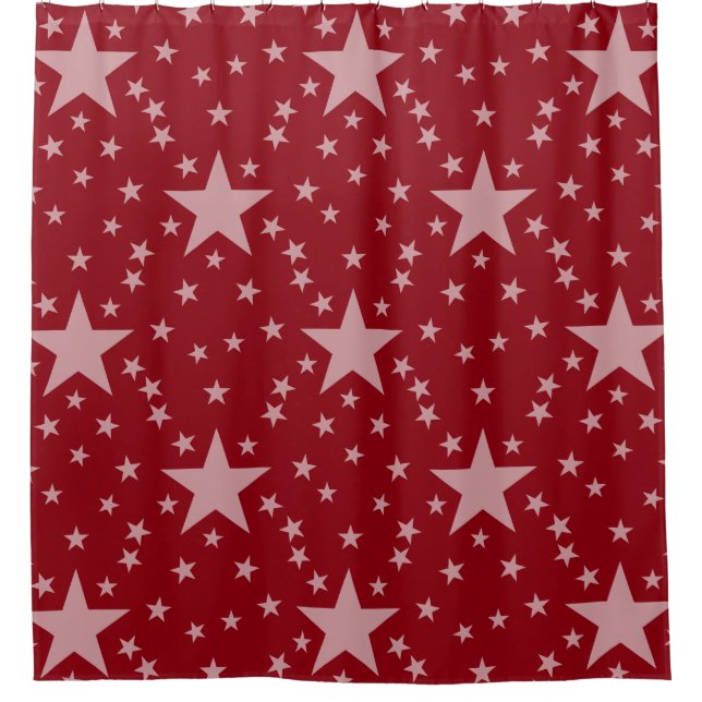 Stars seamless pattern white transparent (Front)