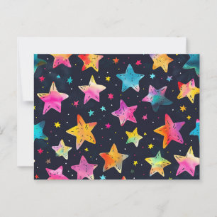 Stars so many stars postcard