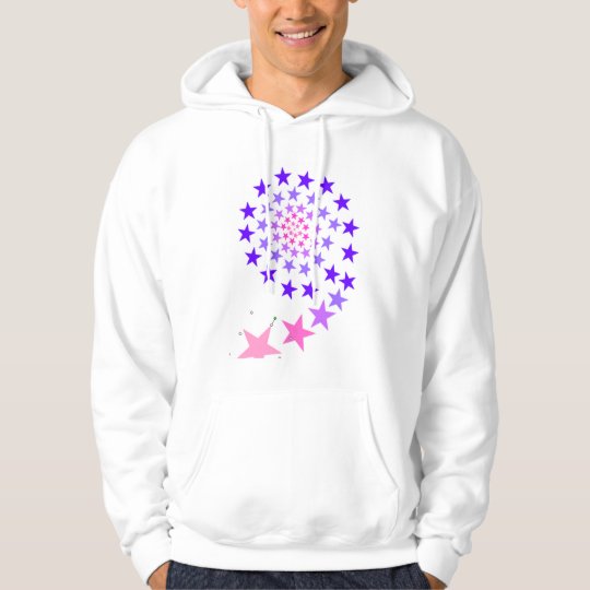 stars spiral hoodie