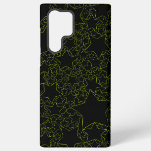Stars, Stars, Stars - Lime Green  Samsung Galaxy Case