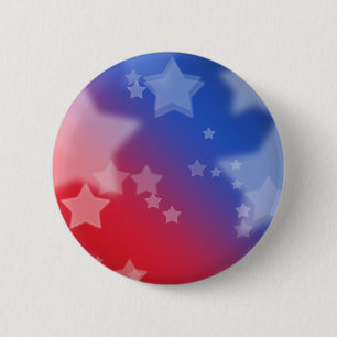 stars & stripes 2 inch round button