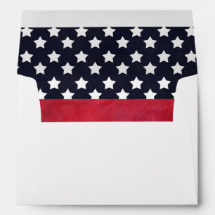 Stars & Stripes American Flag Patriotic Envelopes