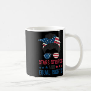 Stars Stripes And Equal Rights 4th Of July Women's Coffee Mug