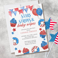 Stars Stripes and .. Fourth of July Baby Shower