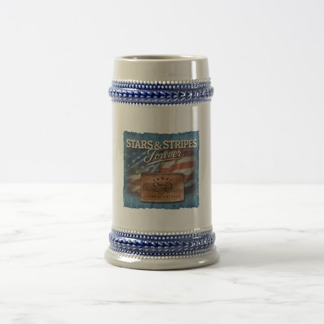 Stars & Stripes - Beer Stein (Center)