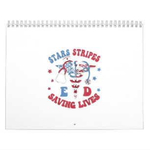 Stars Stripes E D Saving Lives Calendar