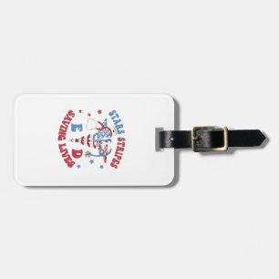 Stars Stripes E D Saving Lives Luggage Tag