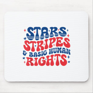 Stars Stripes Equal Rights 4th Of July Equal Right Mouse Pad