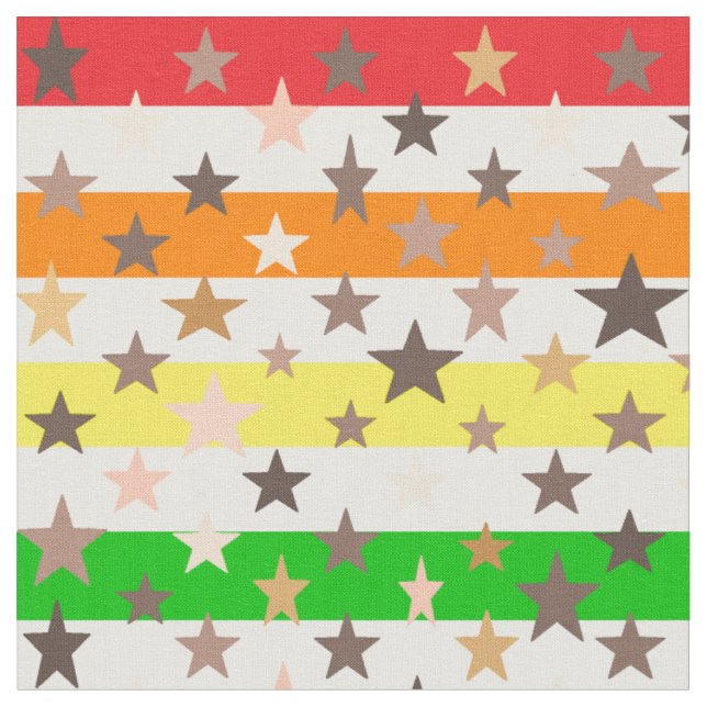 Stars & Stripes!  Fabric (Close Up)
