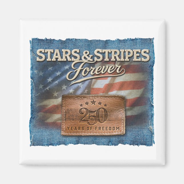 Stars & Stripes Forever - Magnet (Front)