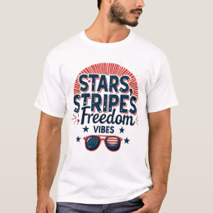 Stars, Stripes & Freedom Vibes T-Shirt