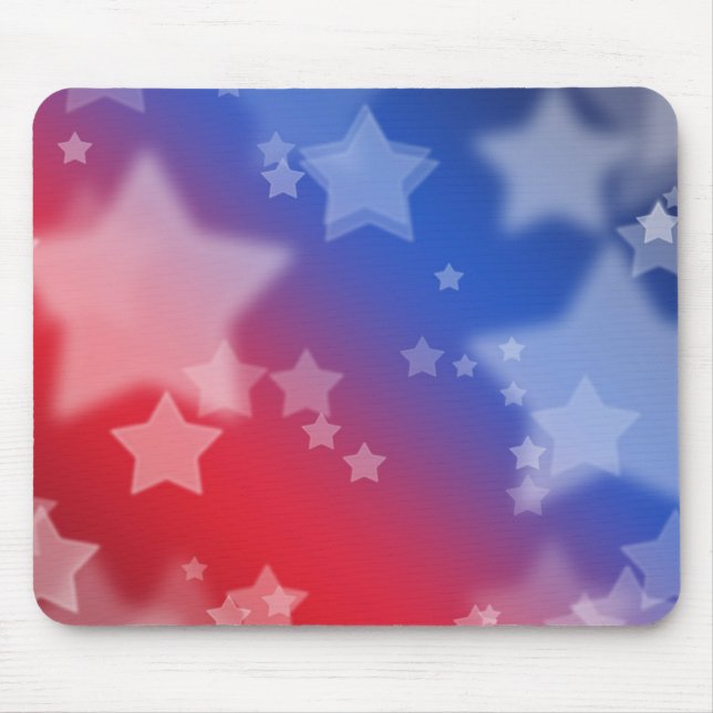 stars & stripes mouse pad (Front)