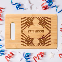 Stars & Stripes Patriotic Wood