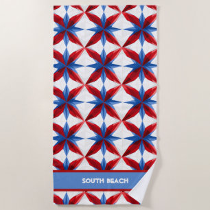Stars, Stripes, & Sand: Custom Beach Towel