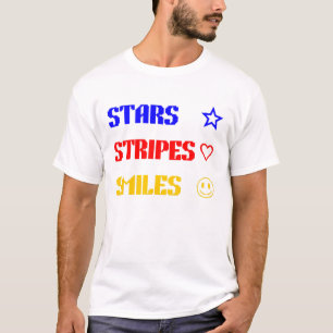 Stars Stripes Smiles T-Shirt