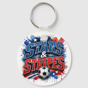 Stars & Stripes - US national team nickname Keychain