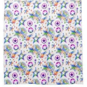 Stars Tattoo seamless pattern + your ideas