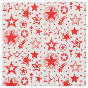 Stars Tattoos black + your ideas Fabric