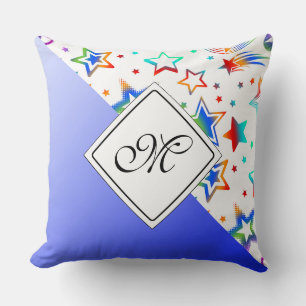 Stars Tattoos coloured + your ideas Throw Pillow