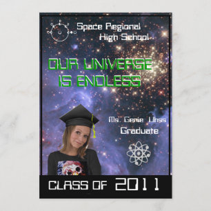 Stars The Limit Graduation Invitaion Invitation