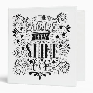 Stars They Shine For You Binder