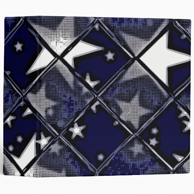 STARS THROUGH GLASS 2" Ring Binder (Front/Spine)
