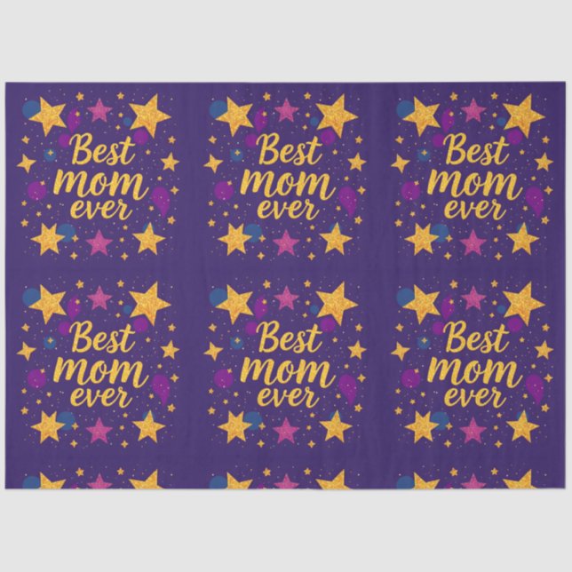 Stars Trendy Luxury Gift Collection Tissue Paper (Front)