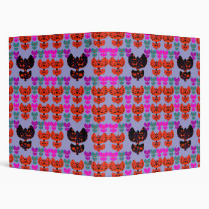 Stars Tulips Binder
